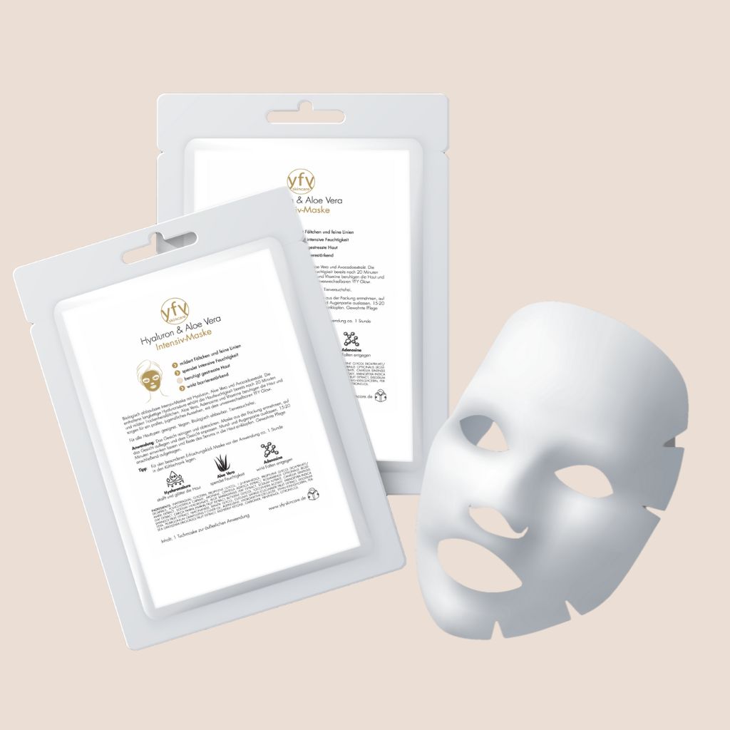 Bio-cellulose intensive mask with hyaluron and aloe vera