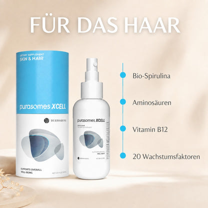 Purasomes XCell – Nahrungsergänzungsspray mit Bio-Kolostrum & Vitamin B12
