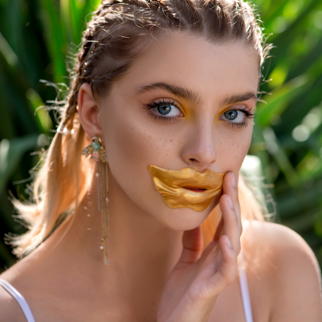 24K Gold Lip Mask