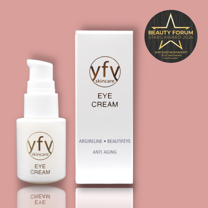 Eye cream with Argireline for visible wrinkle reduction