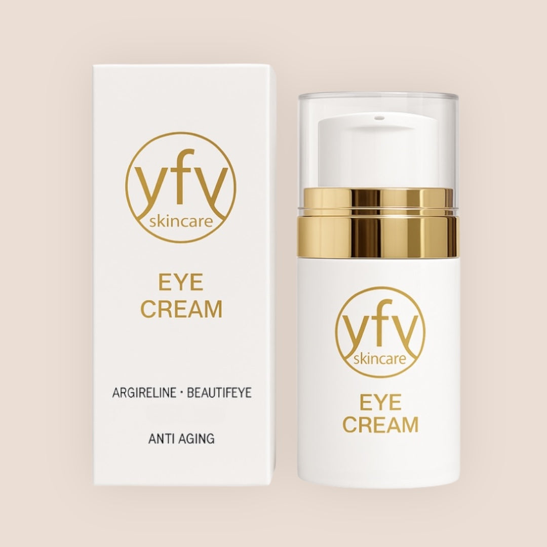 Eye cream with Argireline for visible wrinkle reduction