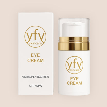 Eye cream with Argireline for visible wrinkle reduction